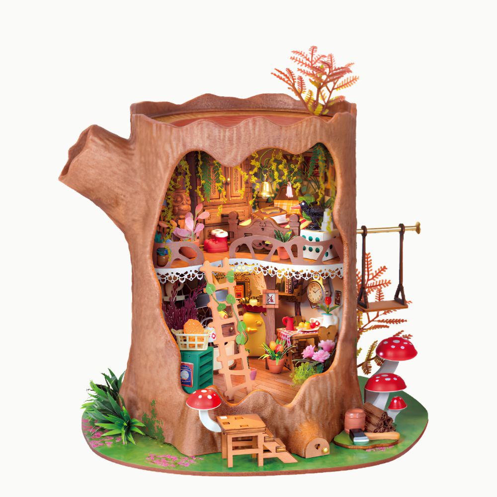 DIY Miniature House Kit: Fairy Tale Tree House