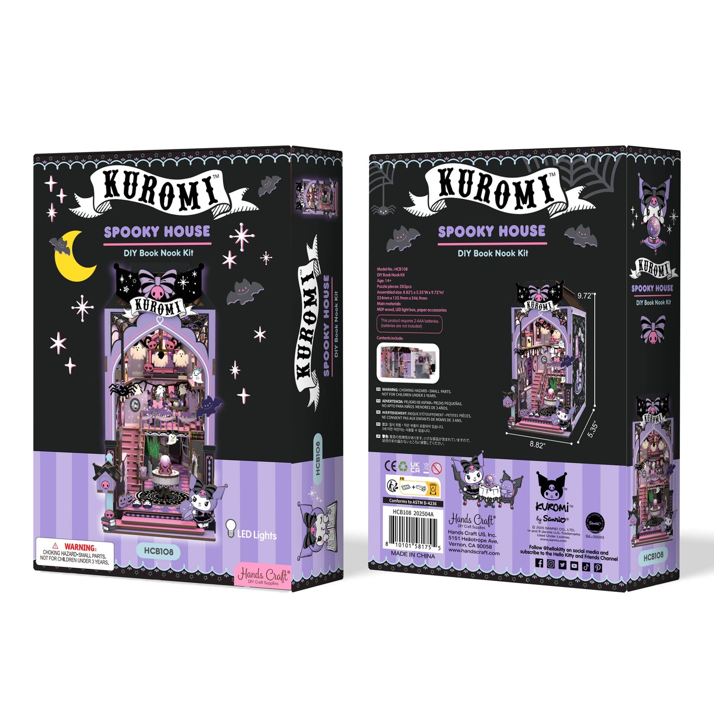 Kuromi Haunted House - DIY Bookshelf Kit