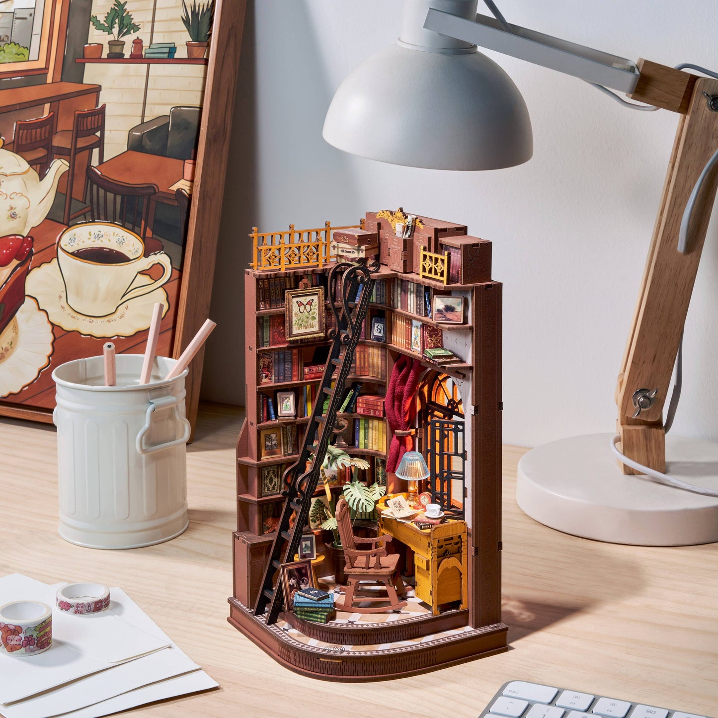 DIY Book Corner Kit: Quiet Corner Study