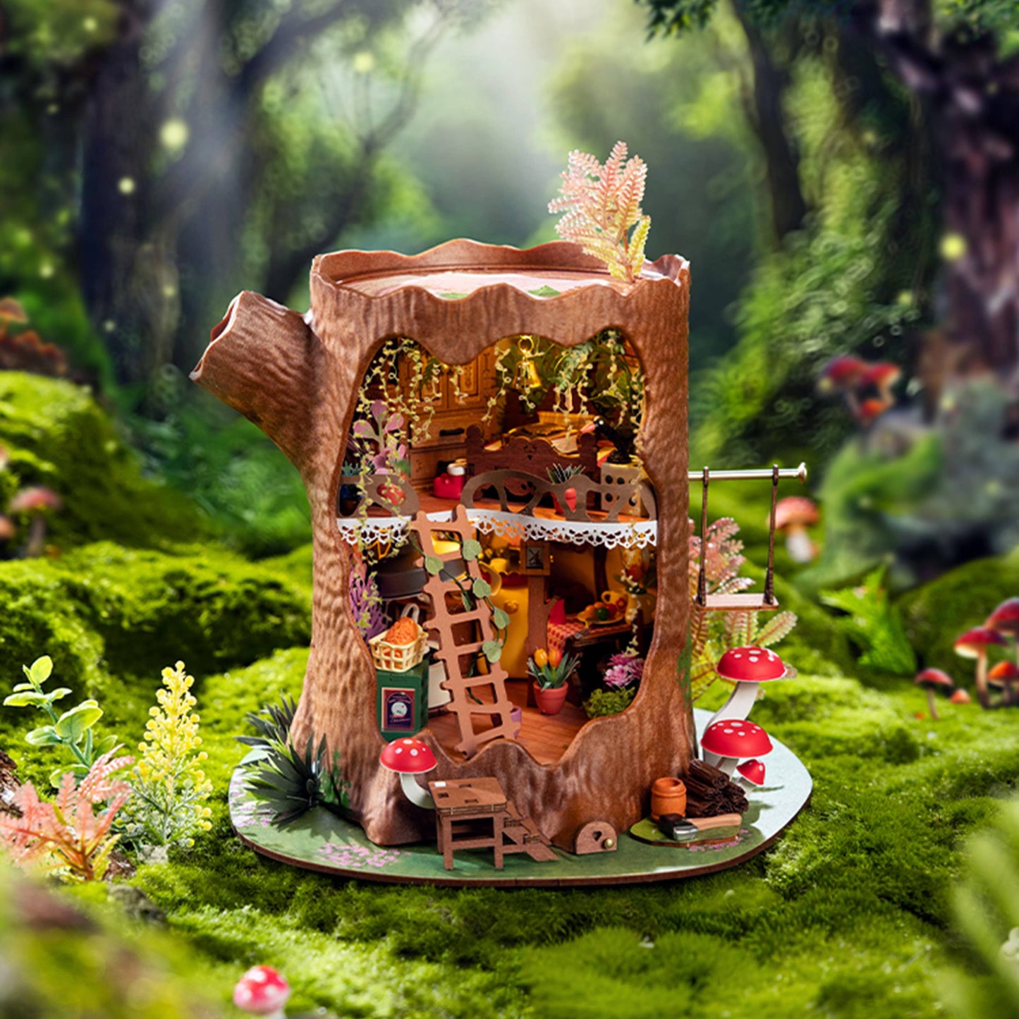 DIY Miniature House Kit: Fairy Tale Tree House