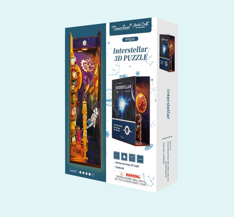 DIY Bookshelf Kit: Interstellar