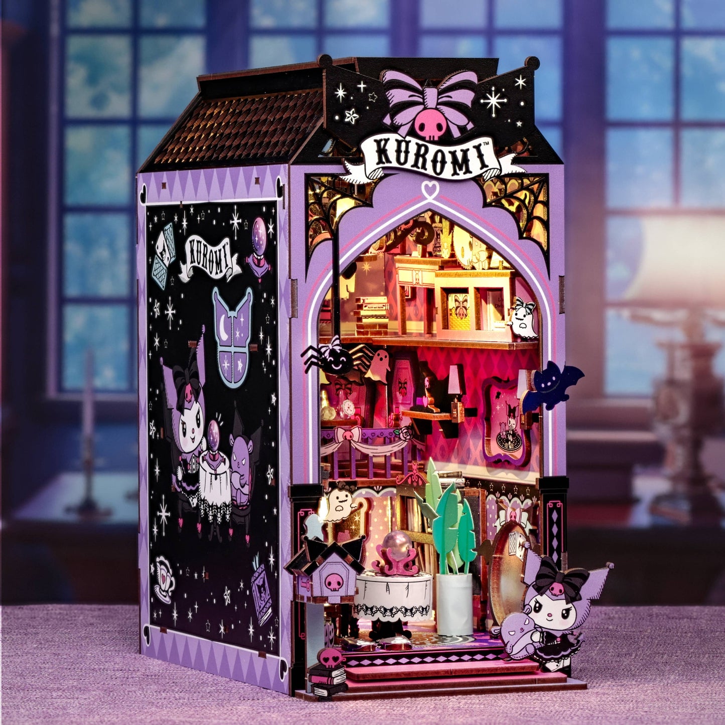 Kuromi Haunted House - DIY Bookshelf Kit