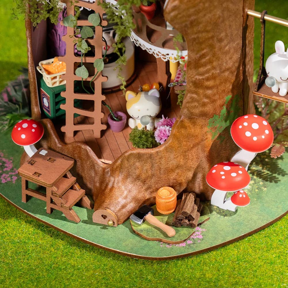 DIY Miniature House Kit: Fairy Tale Tree House