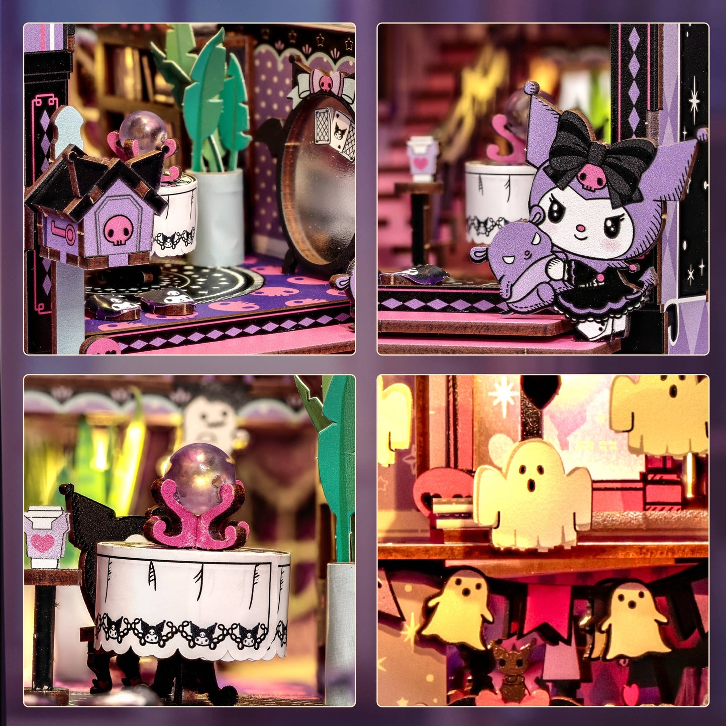 Kuromi Haunted House - DIY Bookshelf Kit
