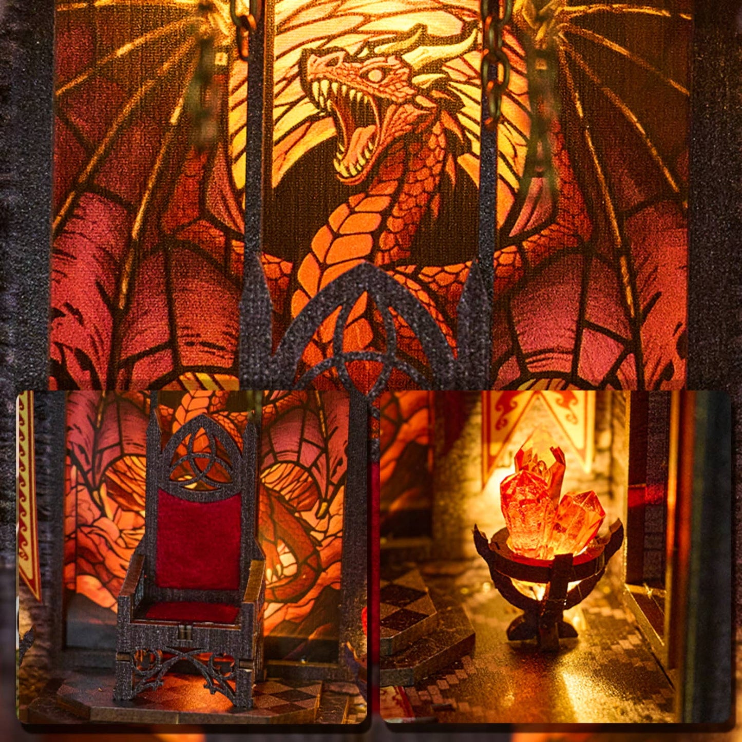 DIY Bookshelf Kit: Ember Throne