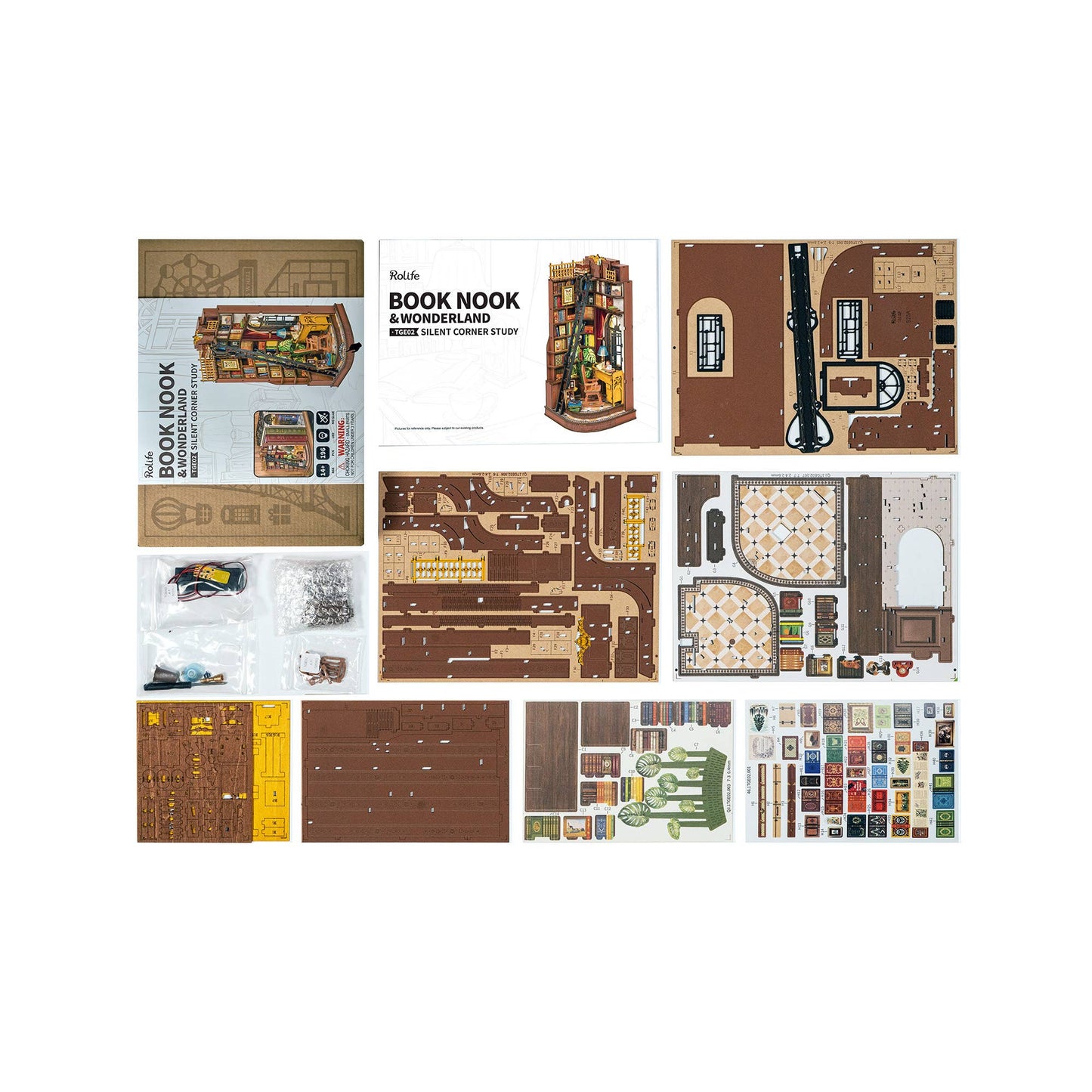 DIY Book Corner Kit: Quiet Corner Study